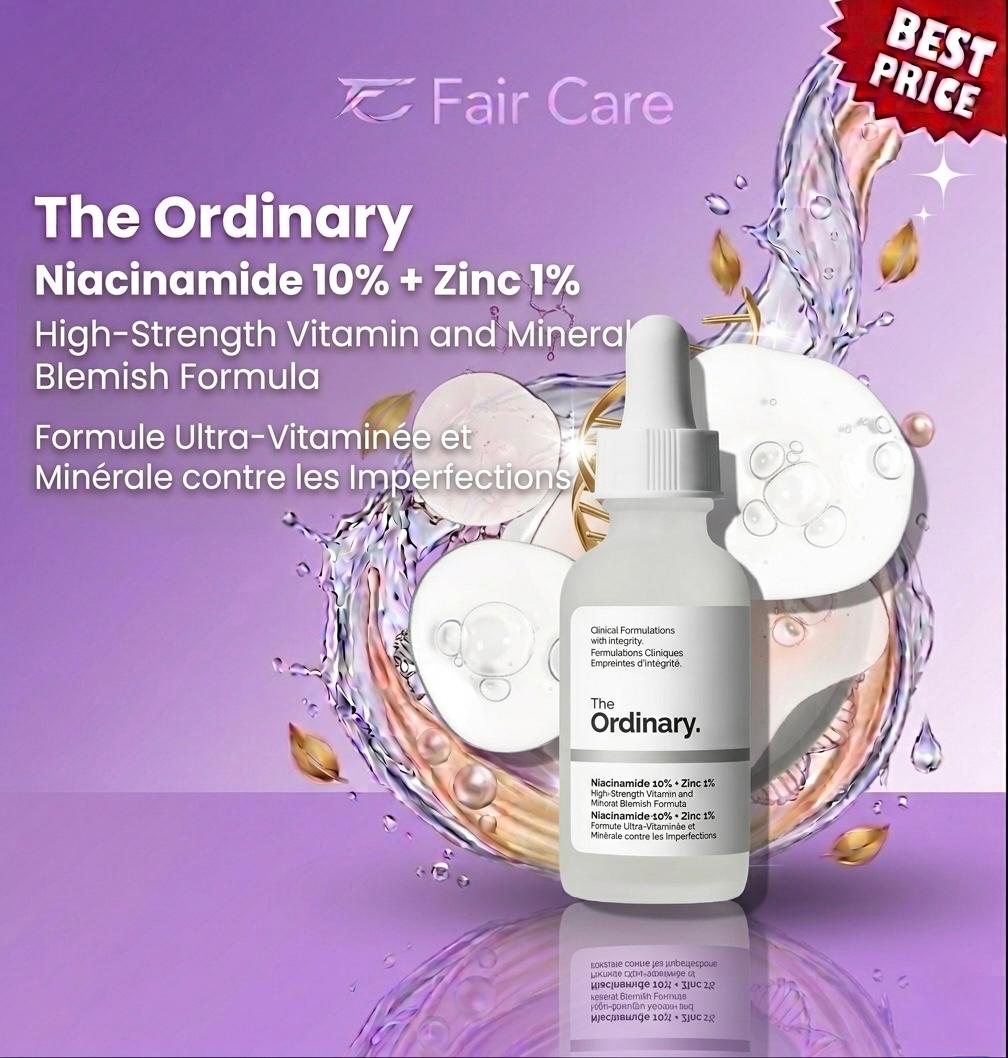 The Odrinary Niacinamide 10% + Zinc 1% Serum 30ml