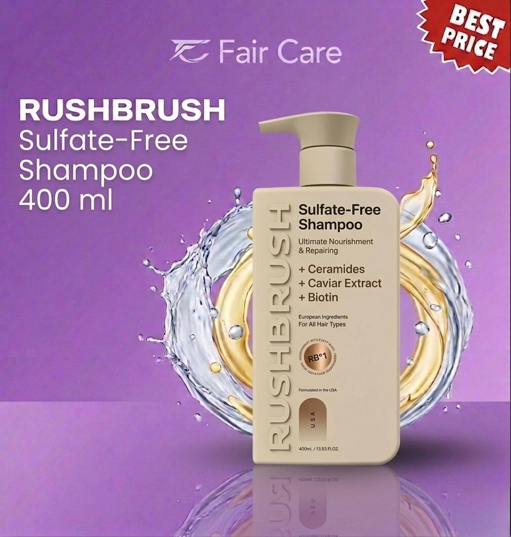 Rush Brush Sulfate-Free Shampoo 400ml