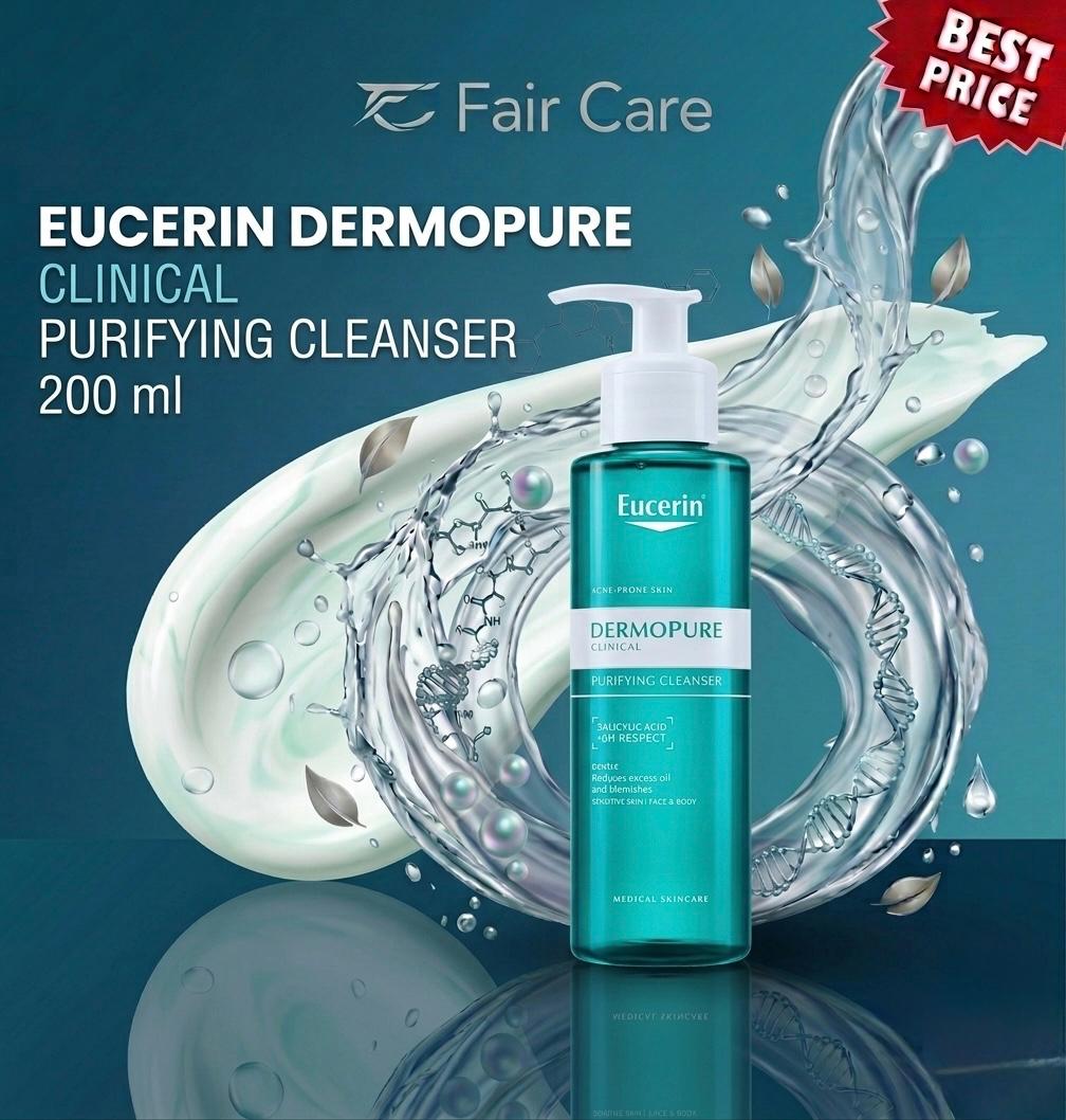 EUCERIN DERMOPURIFYER PURIFYING CLEANSER 200ML