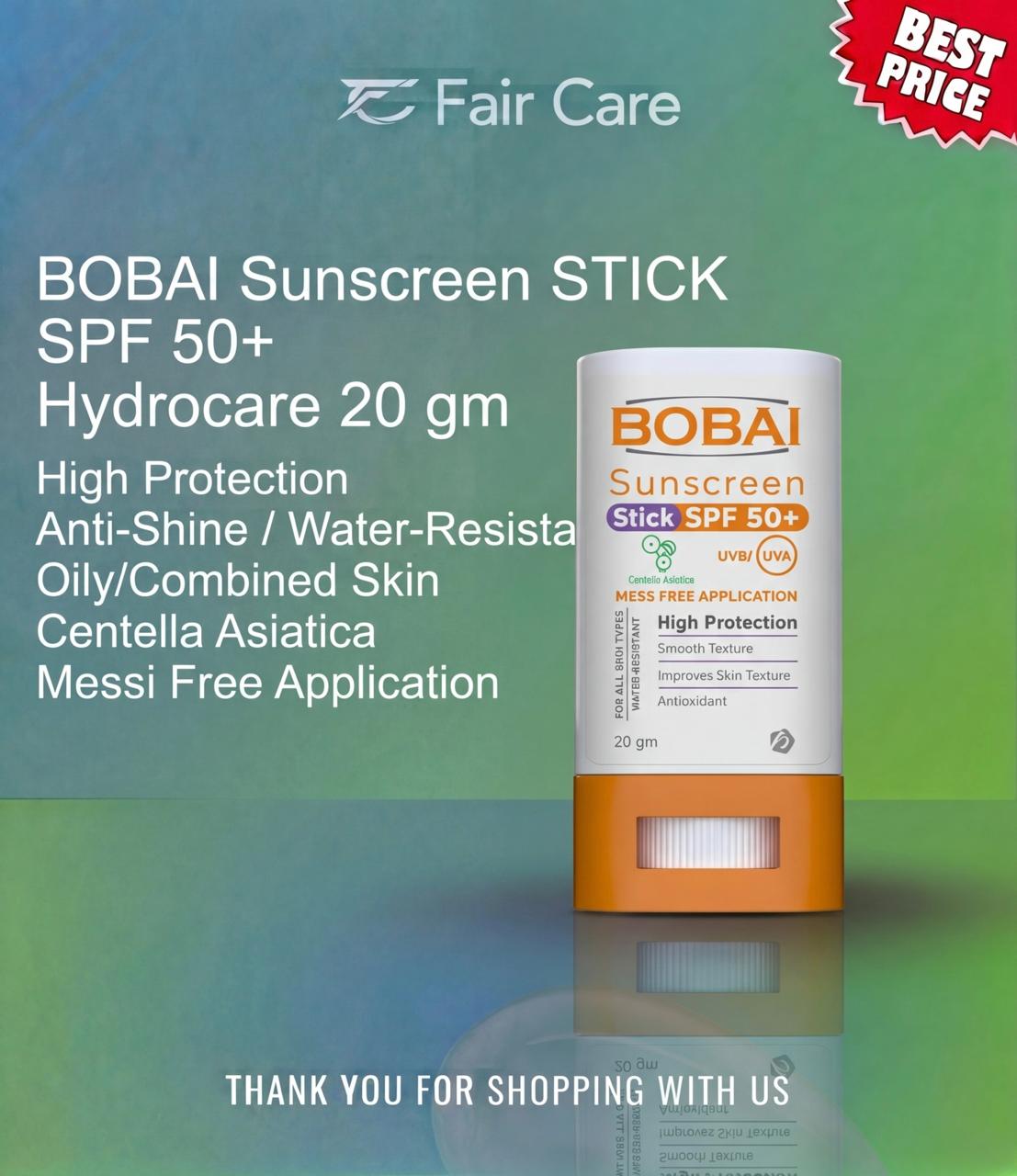 Bobai Sunscreen Stick SPF 50+ 20gm