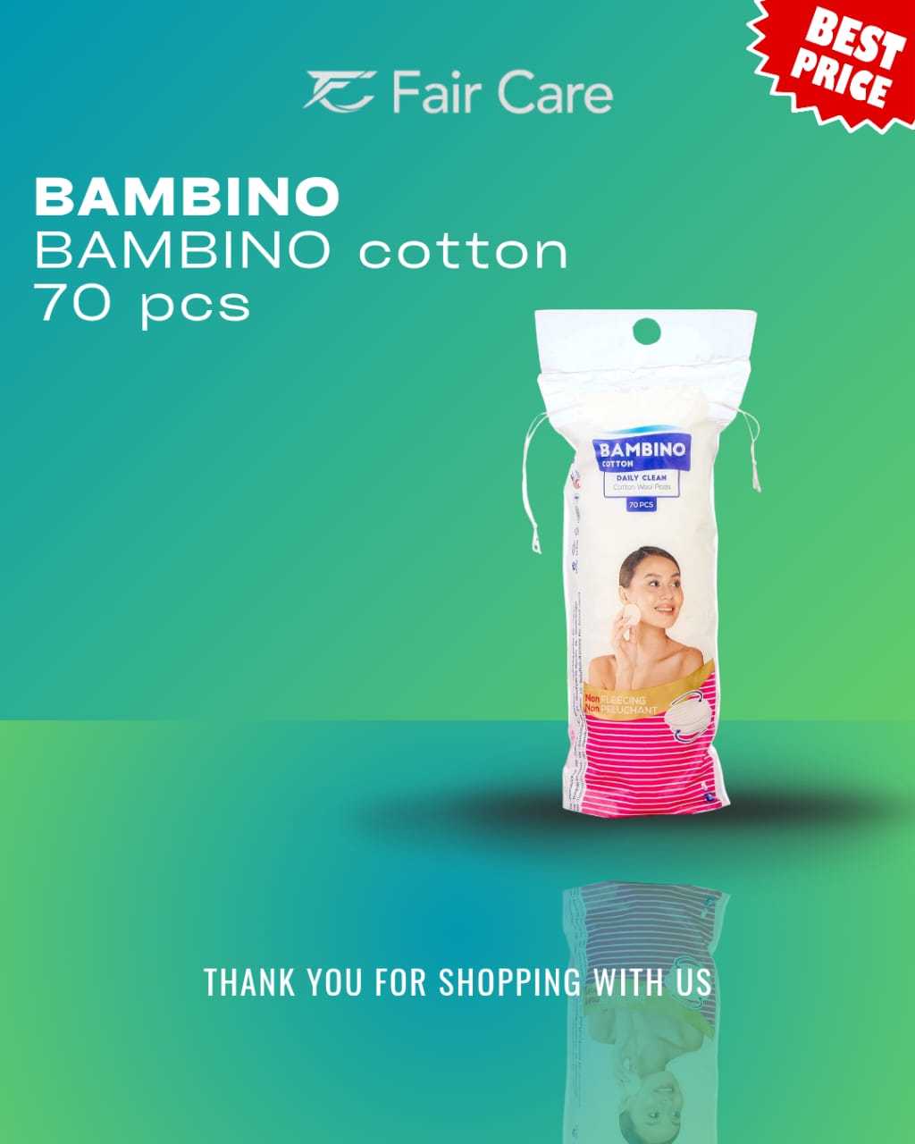 بامبينو قطن ٧٠ قطعة