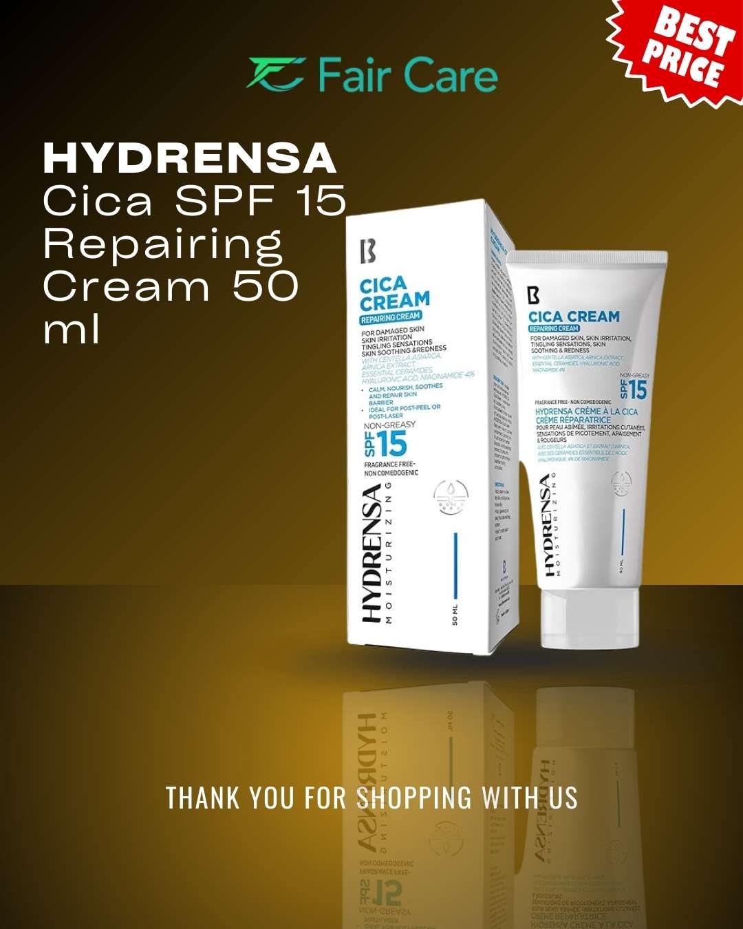 Hydrinsa Cica Cream 50g