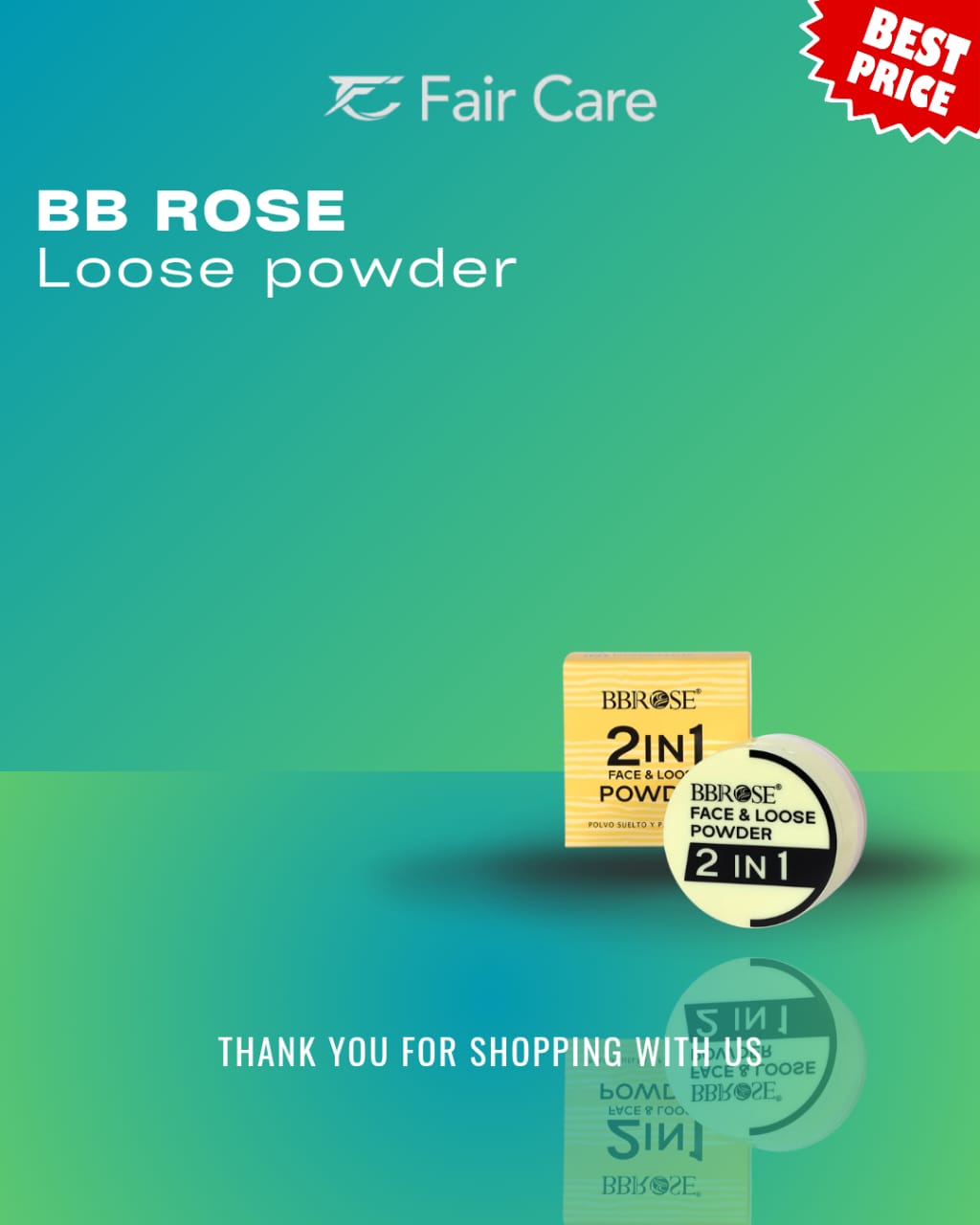 BB Rose Losses powder