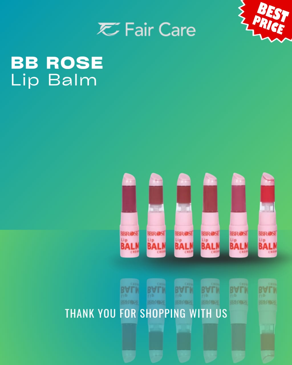 مرطب الشفاه BB Rose