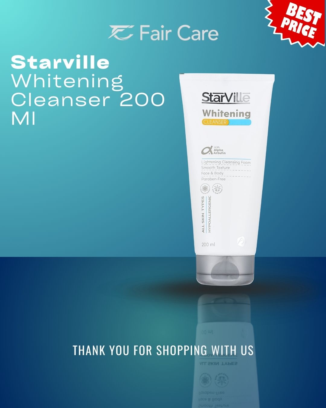 Starville whitening cleanser (200 ml)