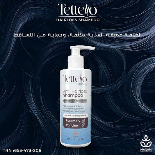 Tettello anti hair loss shampoo 400ml