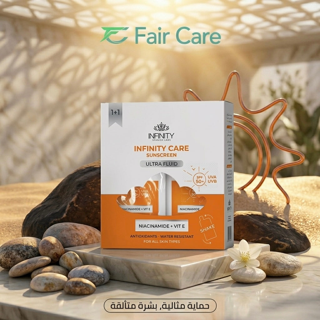 Infinity ultra fluid sunscreen 1+1