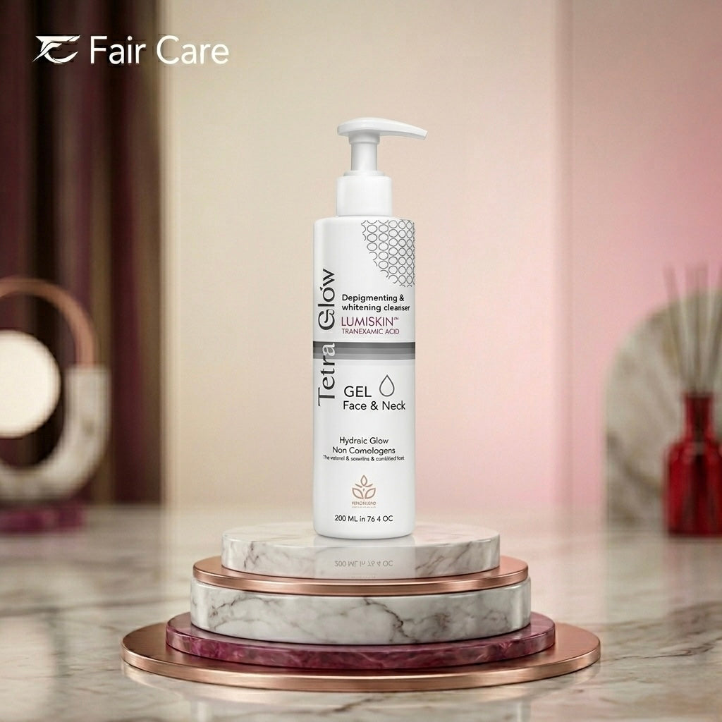 Tetra glow whitening cleanser face & neck gel 200gm2