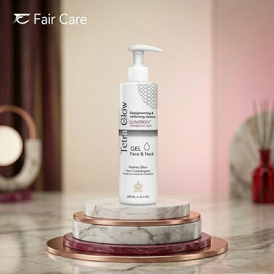 Tetra glow whitening cleanser face & neck gel 200gm2