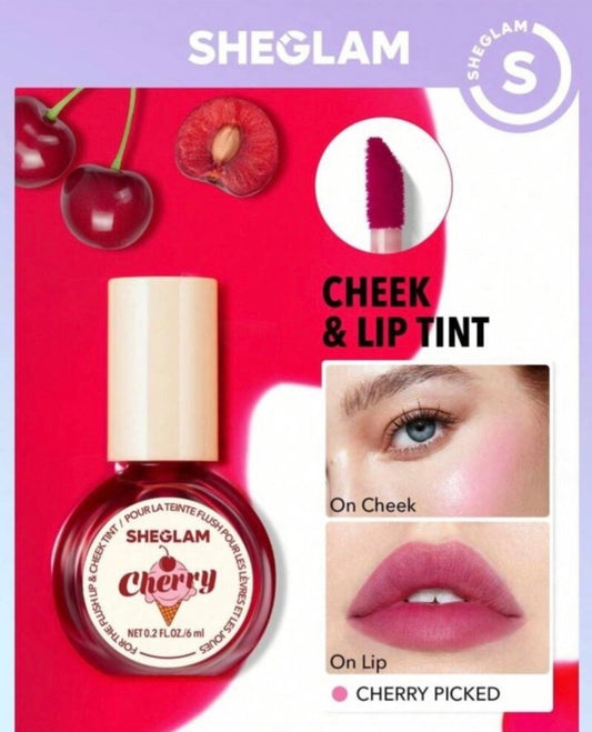 Sheglam cheek & lip tint cherry 6 ml