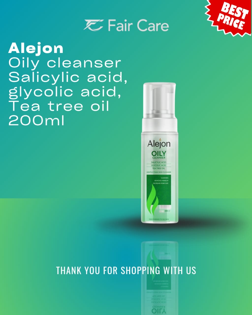 Alejon oily cleanser (200ml)