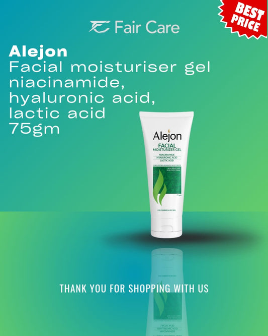 جل مرطب للوجه أليجون بالنياسيناميد وحمض الهيالورونيك وحمض اللاكتيك (75 جم)