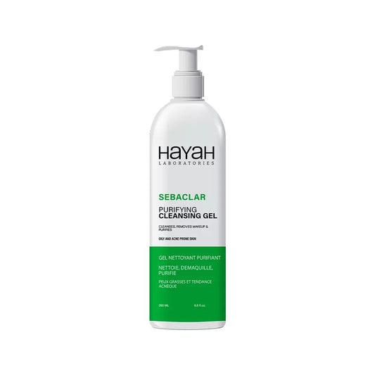Hayah sebaclar purifying cleansing gel 200ml ( بشرة دهنية)