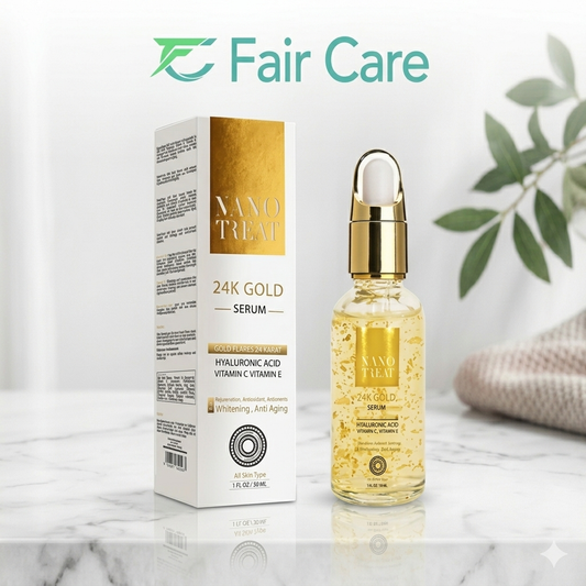 Nano treat gold serum