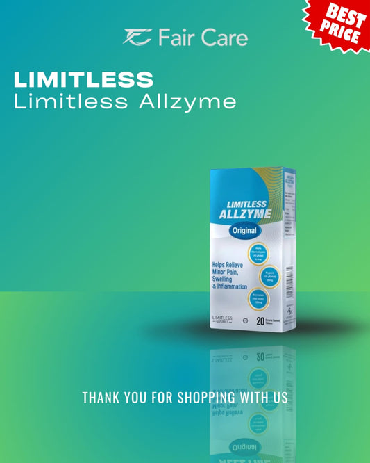 Limitless allzyme max (20 قرص)