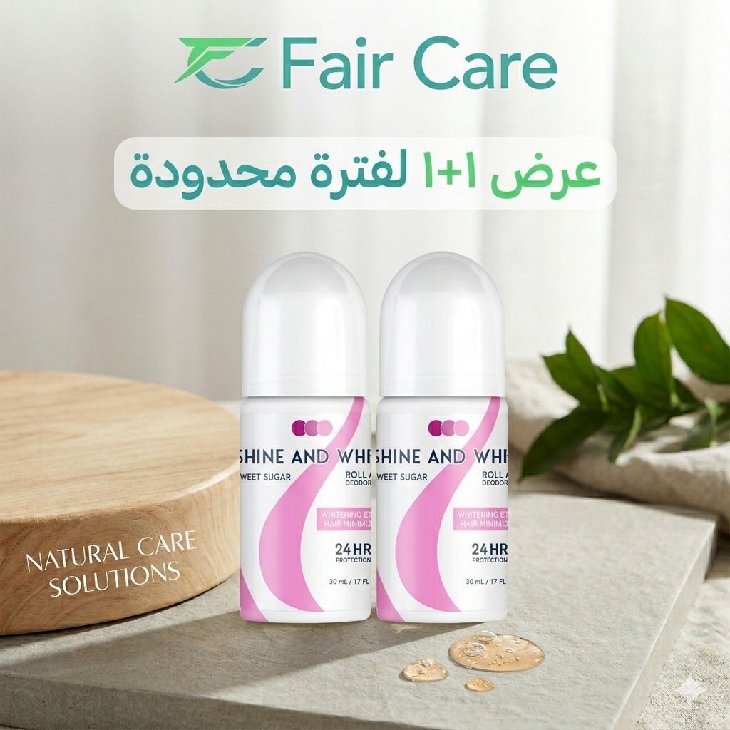 Shine and white roll-on sugar (1+1)