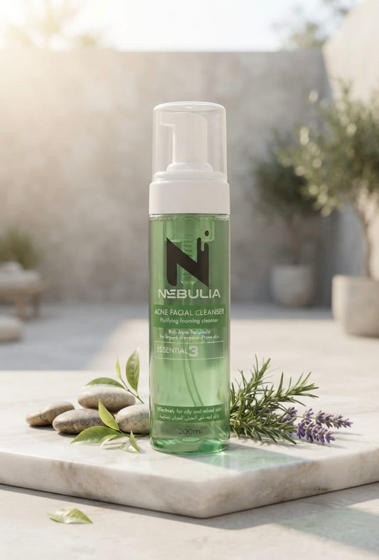Nebula foaming acne facial cleanser 200ml