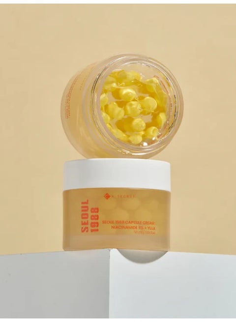 SEOUL 1988 Capsule Cream : Niacinamide 5% + Yuja 50ml