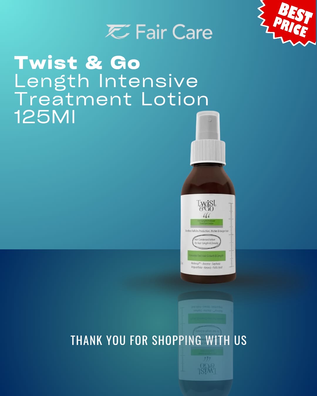 Twist & go length intensive treatment lotion (125ml)