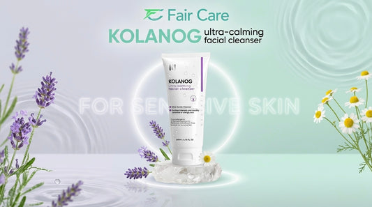 Kolanog ultra calming facial cleanser 200ml للبشرة الحساسة