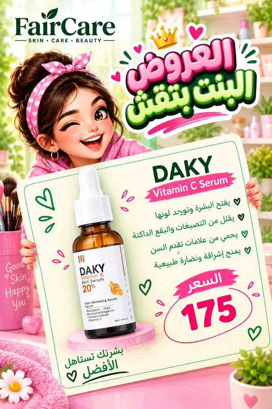Daky vit c (البنت بتقش)