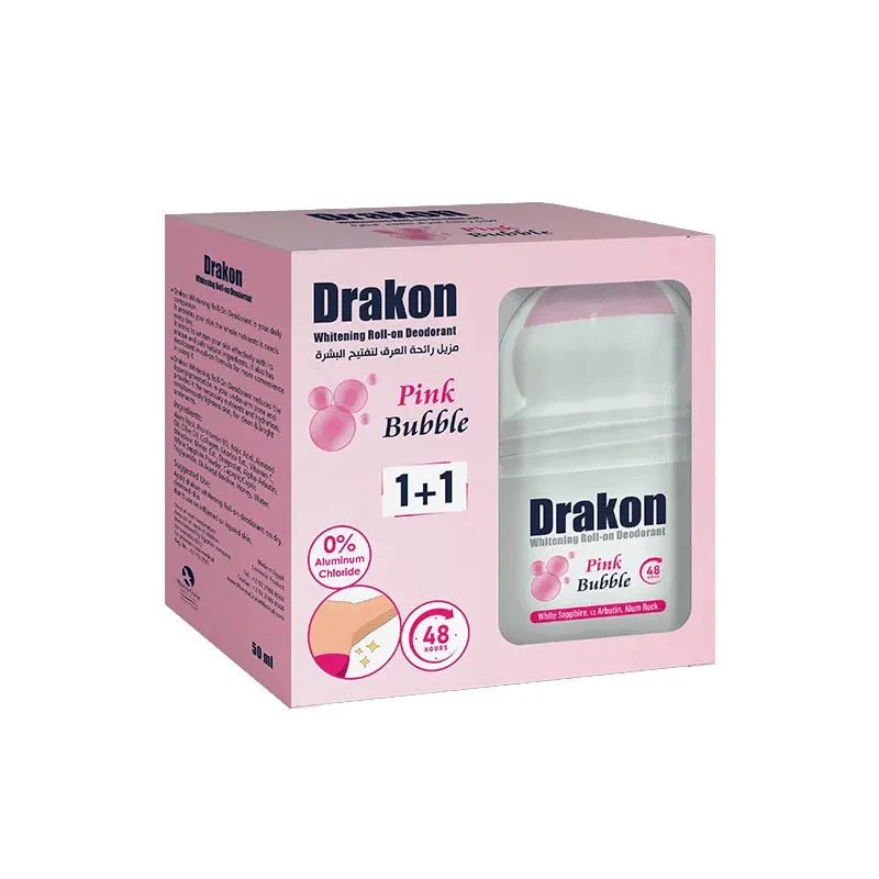 Drakon roll on pink bubble 1+1 offer