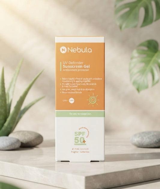 Nebula sunscreen gel spf50+