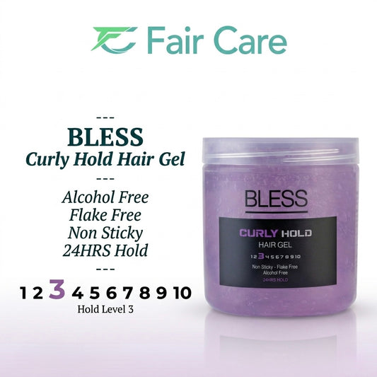 Bless curly hold hair gel 250ml