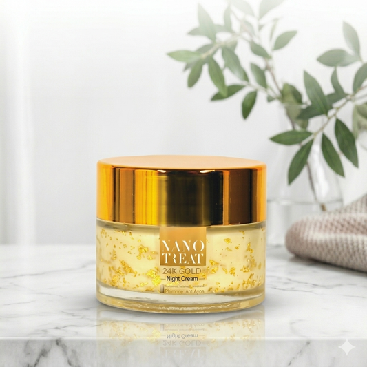 Nanotreat gold night cream