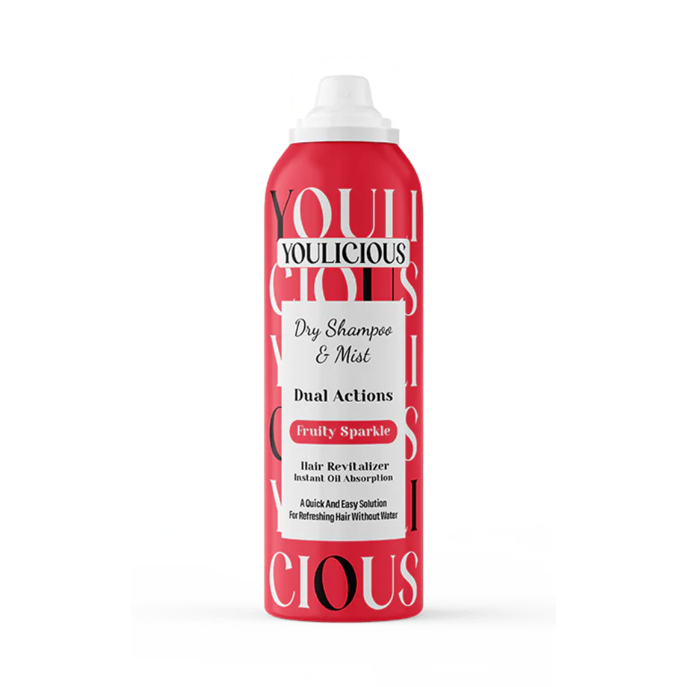 Youlicious dry shampoo& mist fruity sparkle 200ml