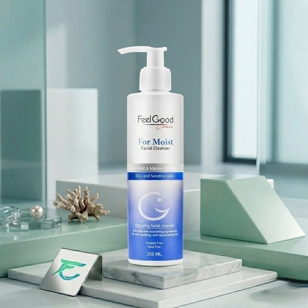 Feel good for moist facial cleanser (dry and sensitive skin)