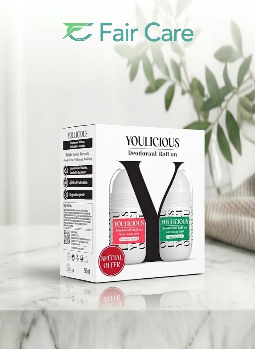 Youlicious roll-on promo pack (pink&green)
