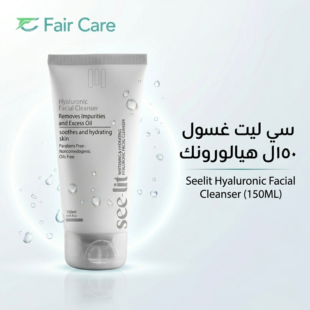 See-lit hyalouronic facial cleanser 150ml