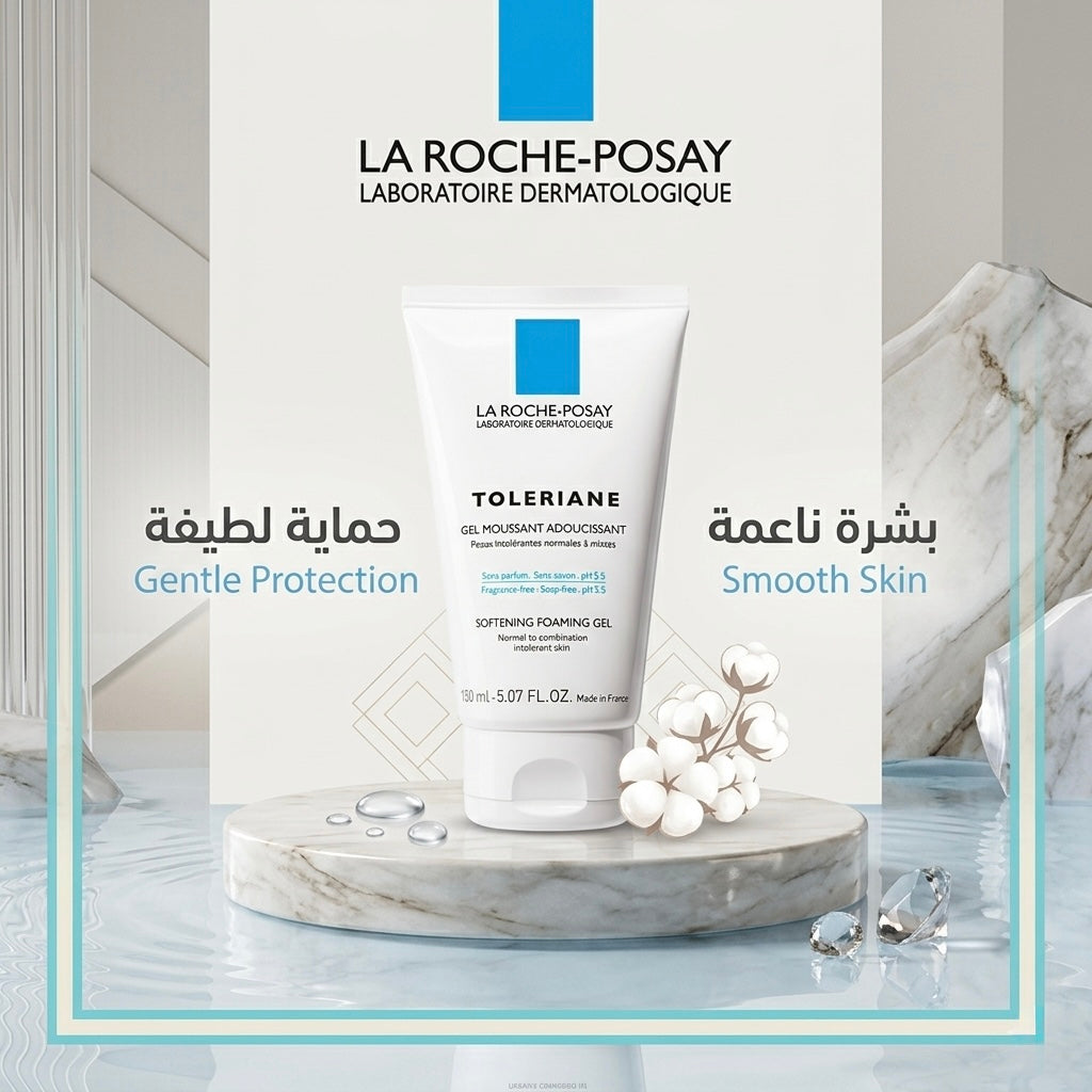 La Roche Foaming gel toleriane 150ml