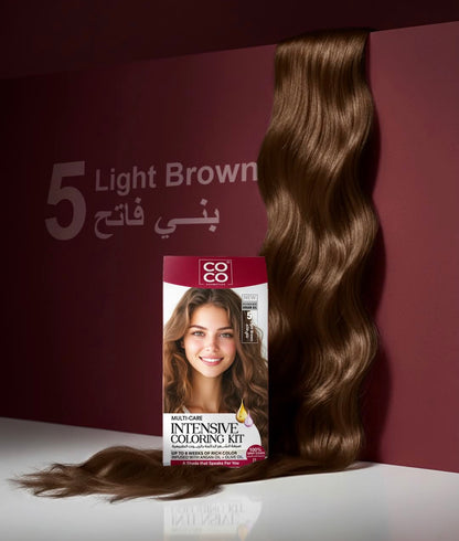 Coco صبغة جميع الدرجات