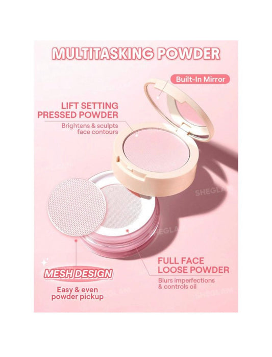 SHEGLAM insta ready ultra fine multitasking powder