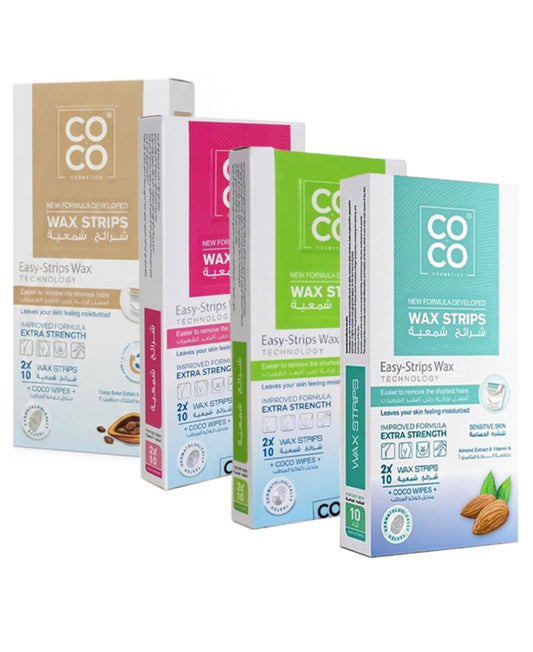 Coco wax شرايح شمعية