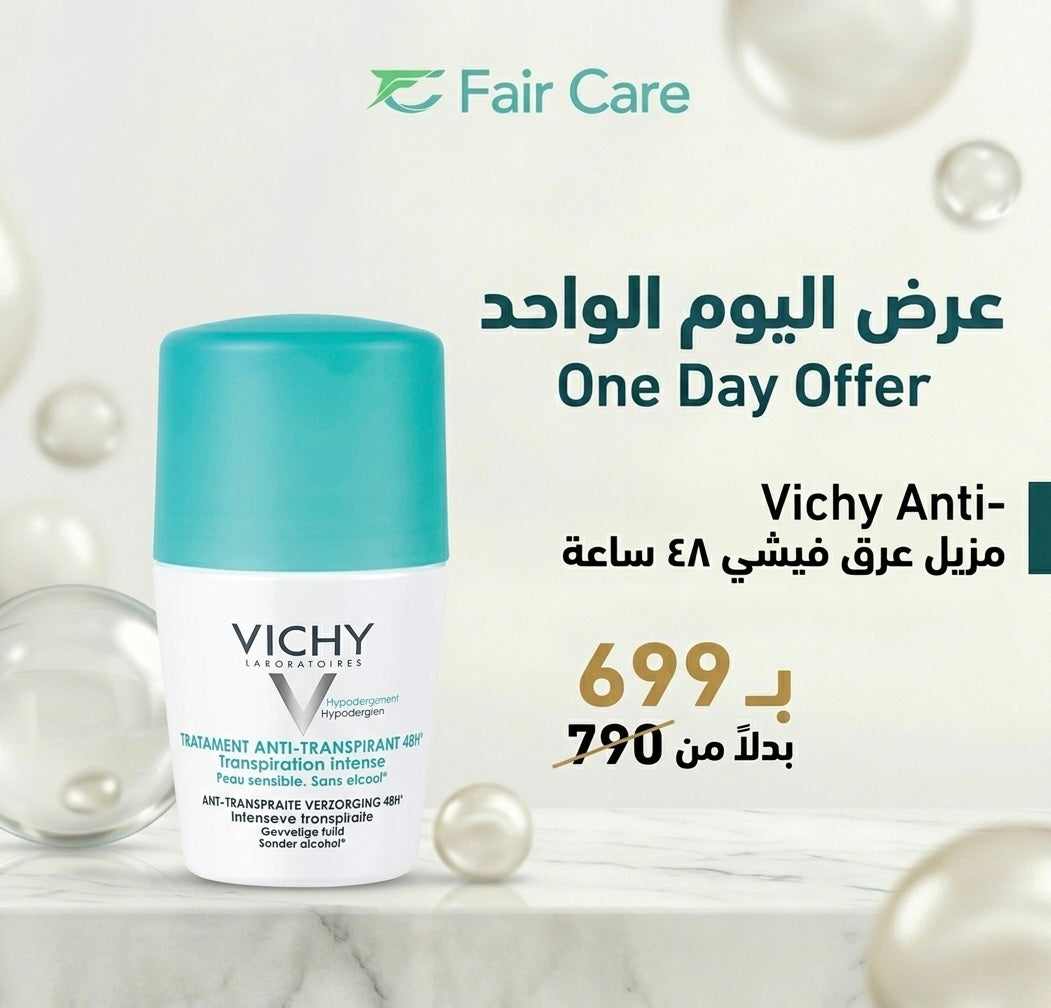 Vichy roll on anti transparent