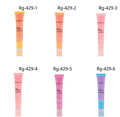Rose gold magic lip gloss