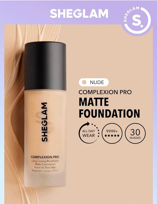 SHEGLAM matte foundation-nude