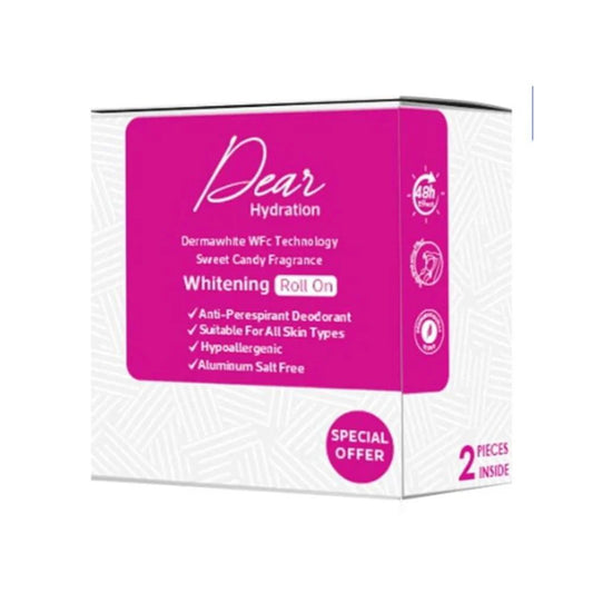 Dear whitening roll on pack 1+1 candy
