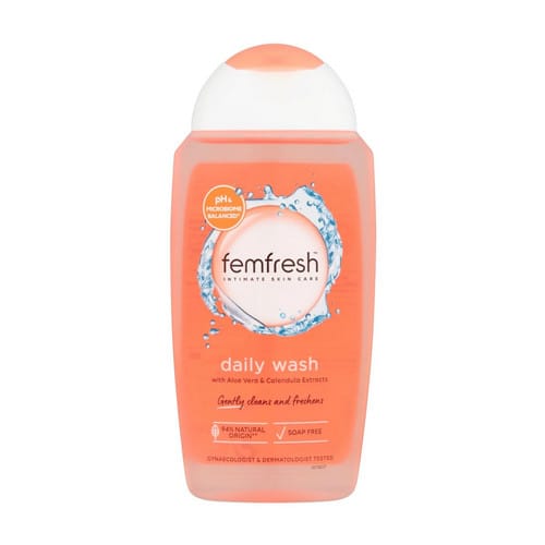 Femfresh sensitive area wash