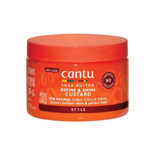 Cantu Shea Butter For Natural Hair Define Shine Custard, 340 Gm