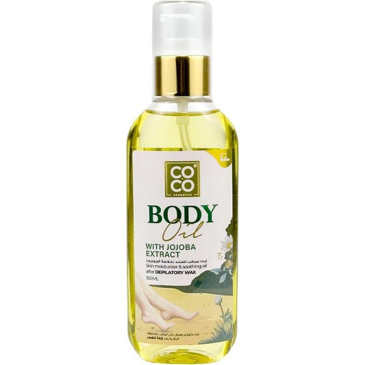 Coco body oil after shaving