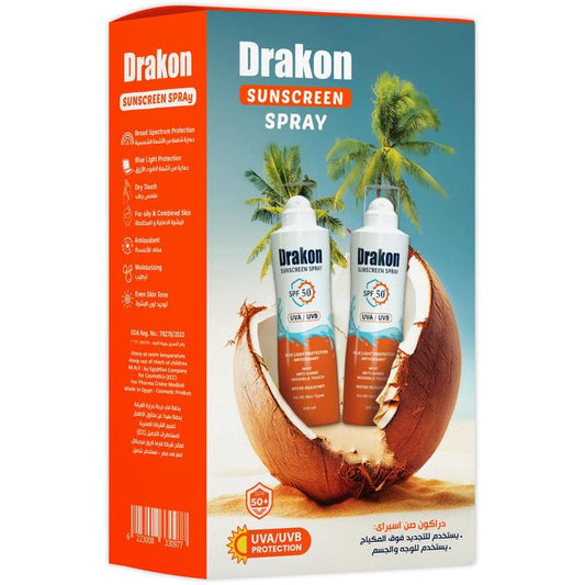 Drakon sunblock spray 1+1 offer