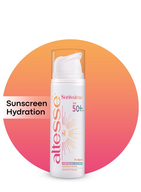 Altesse hydrating sunscreen spf50++