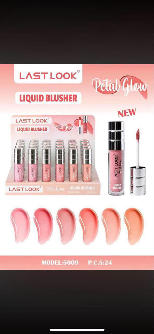Last look liquid blusher درجات