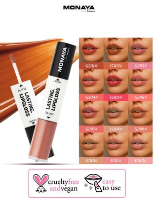 Monaya lasting lip gloss درجات