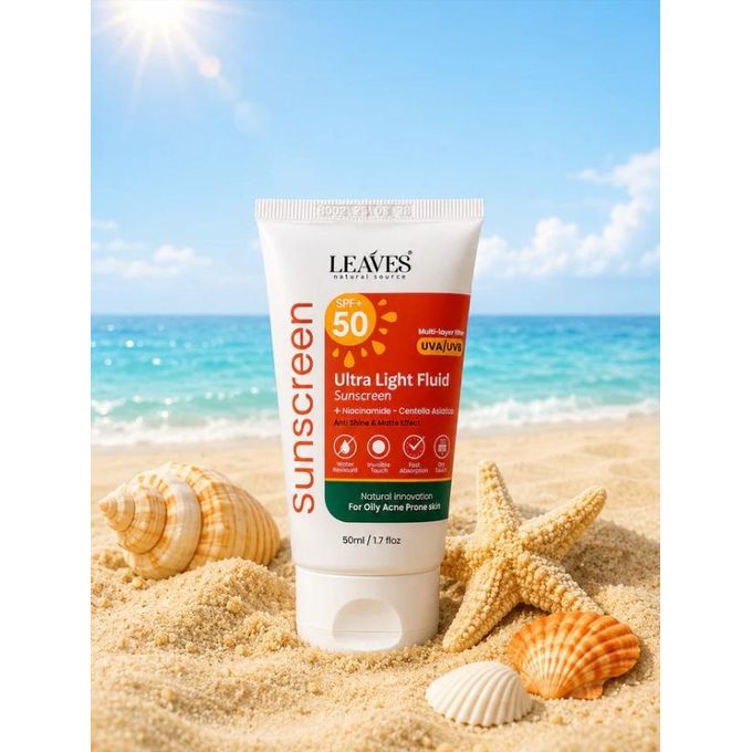 Leaves sunscreen ultralight fluid