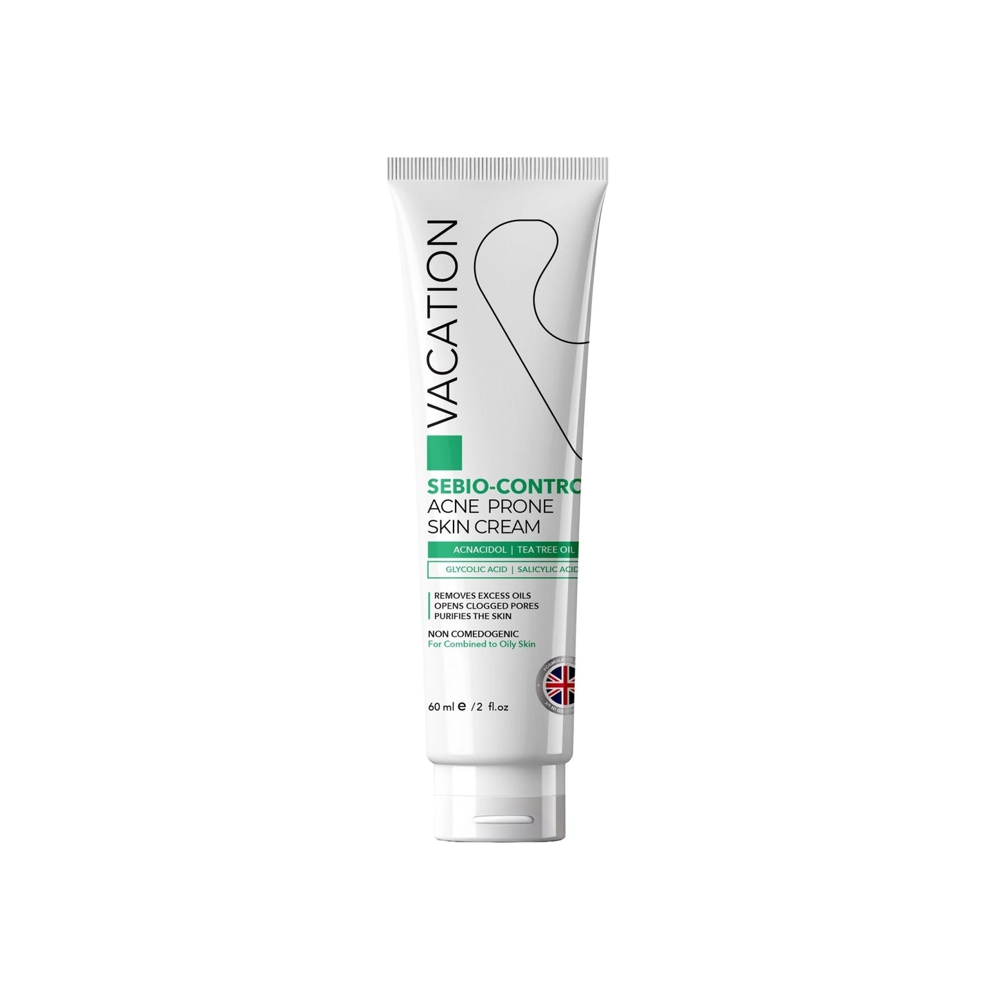 Vacation acne prone skin cream